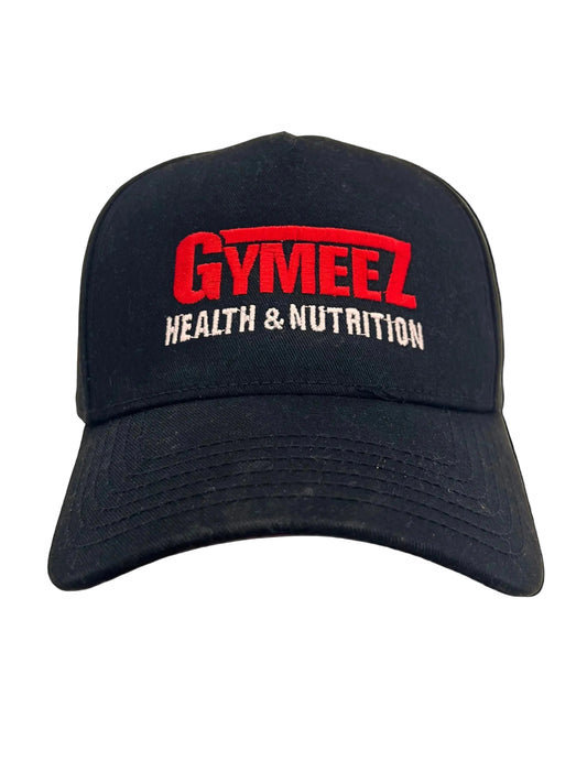 GYMEEZ - Embroidered Snap Back: Black / Red