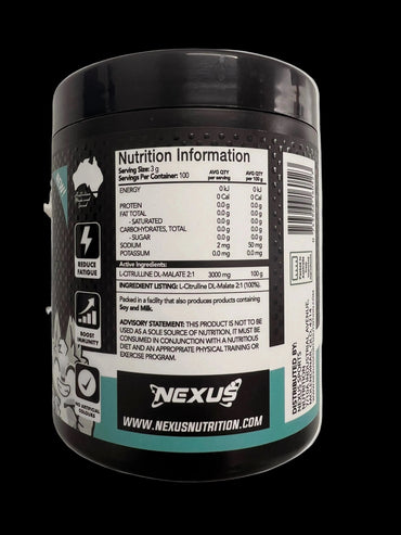 Nexus Pure L-Citrulline Malate - PUMP