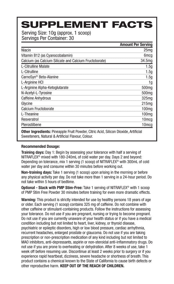 Gat Sport Nitraflex Pre-Workout