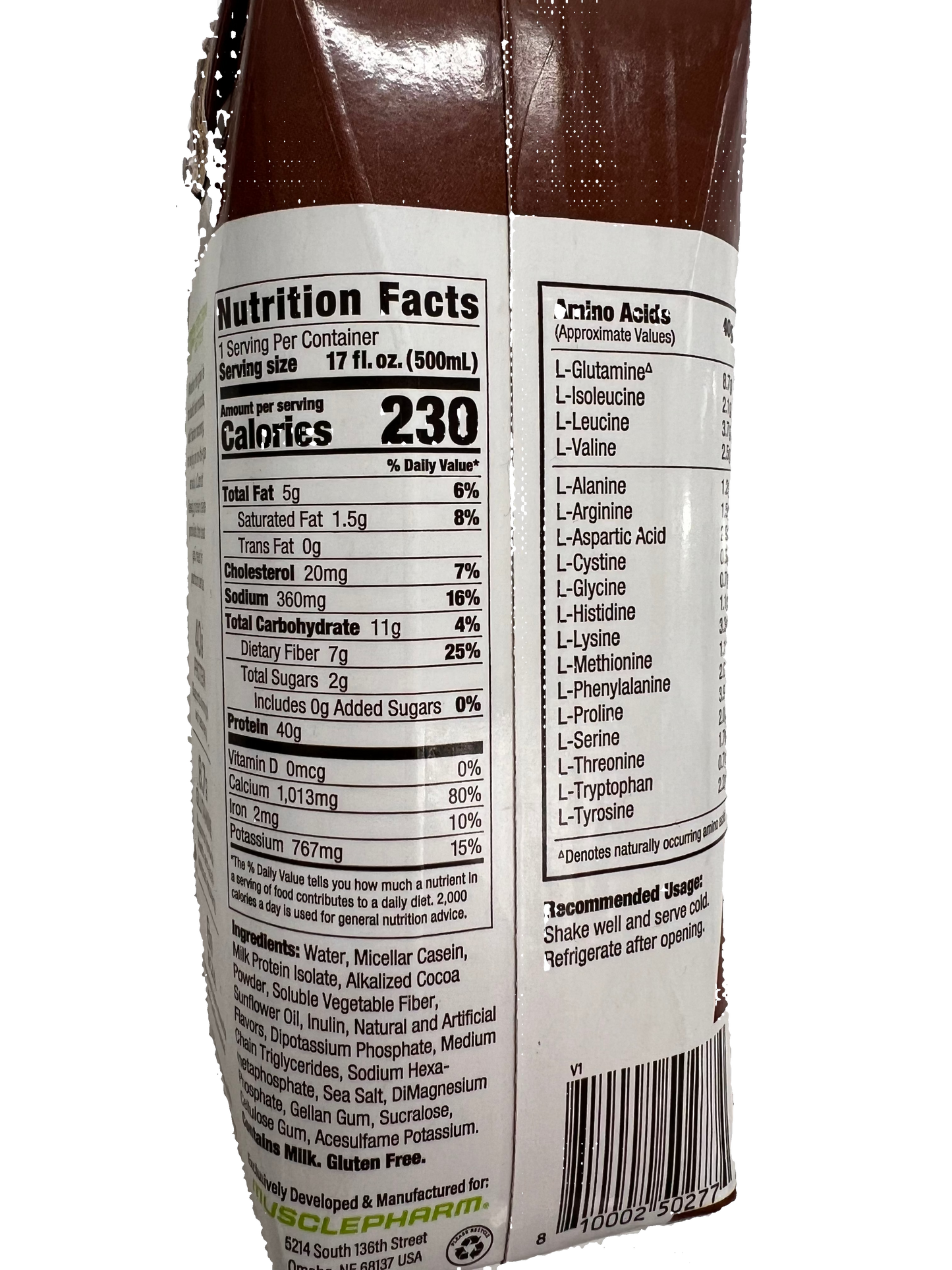 Musclepharm RTD - 40g Protein