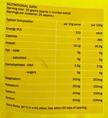 Mahi Protein Water 500g