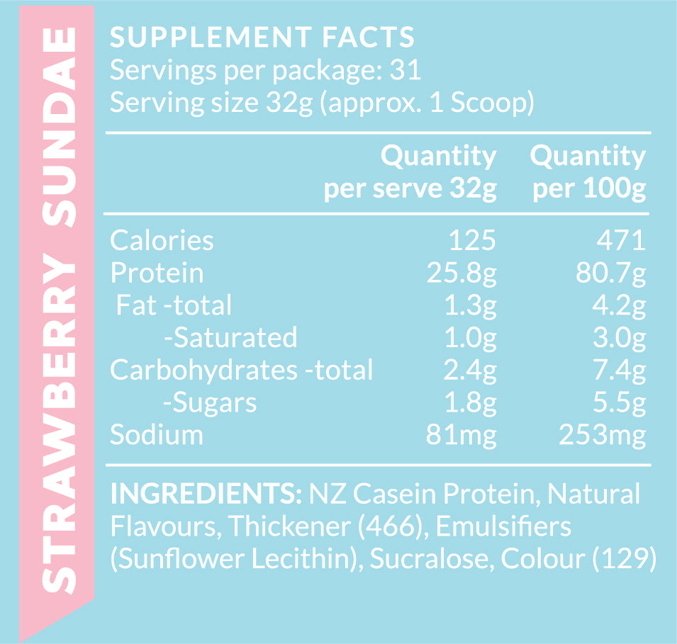 NZ Muscle Protein Puddin - Banana Split
