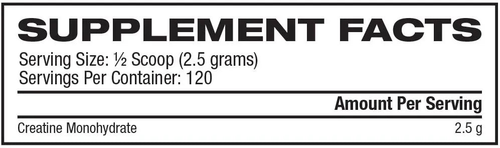 Ronnie Coleman Creatine XS
