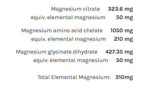 Pillar Performance Triple Magnesium Powder