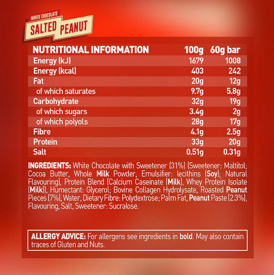 Grenade Protein Single Bar