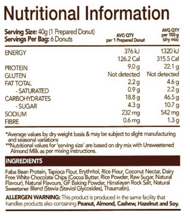SALE: NEXUS Protein Donut Baking Mix