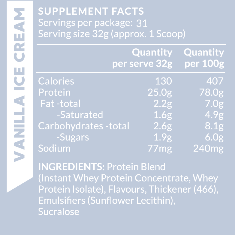 NZ Muscle Whey Protein 1KG