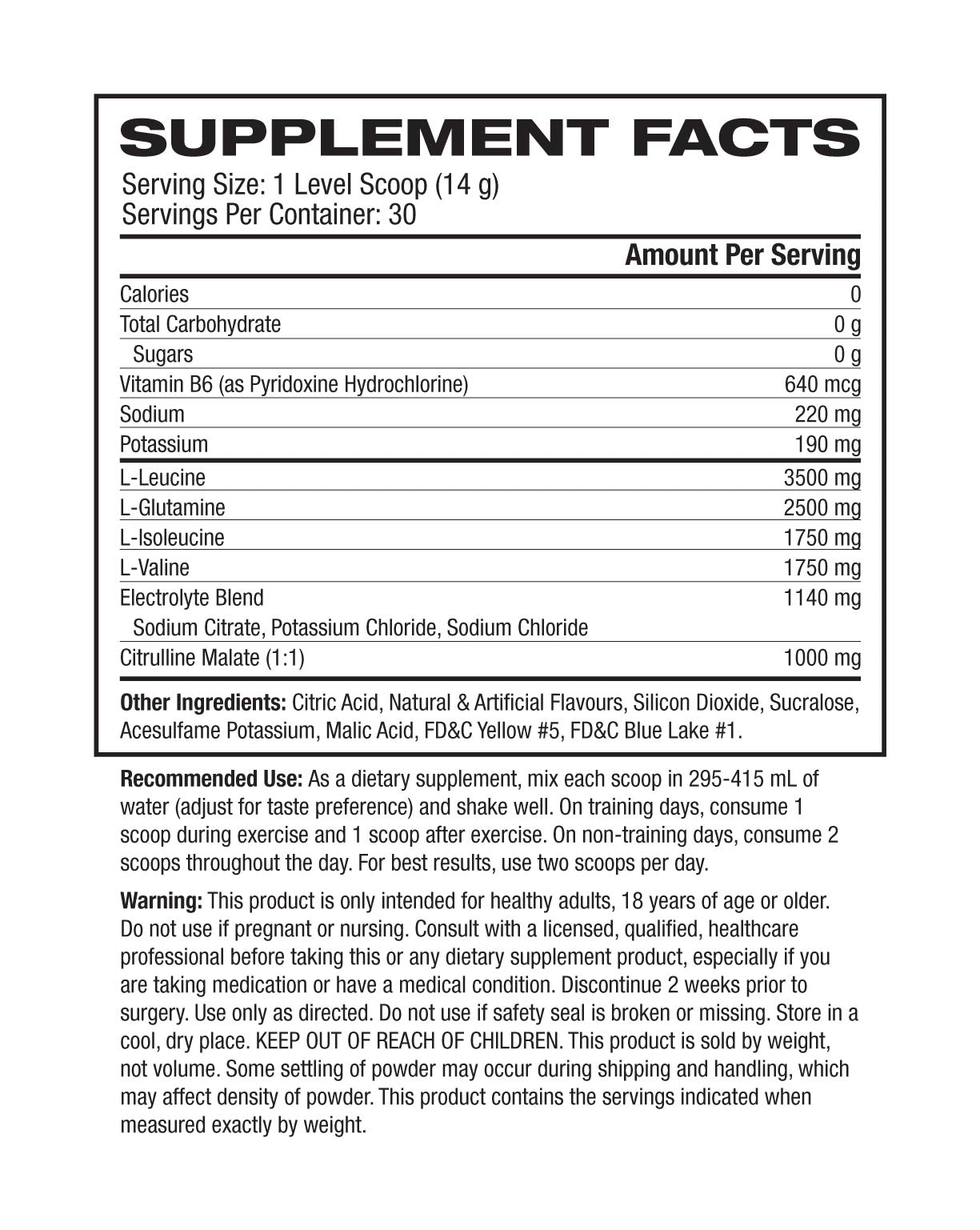 Xtend Original BCAA + Hydration