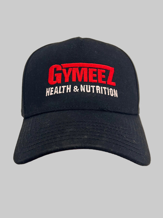 GYMEEZ - Embroidered Snap Back: Black / Red