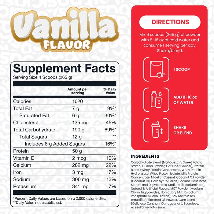 Basic Supplements MASS Gainer