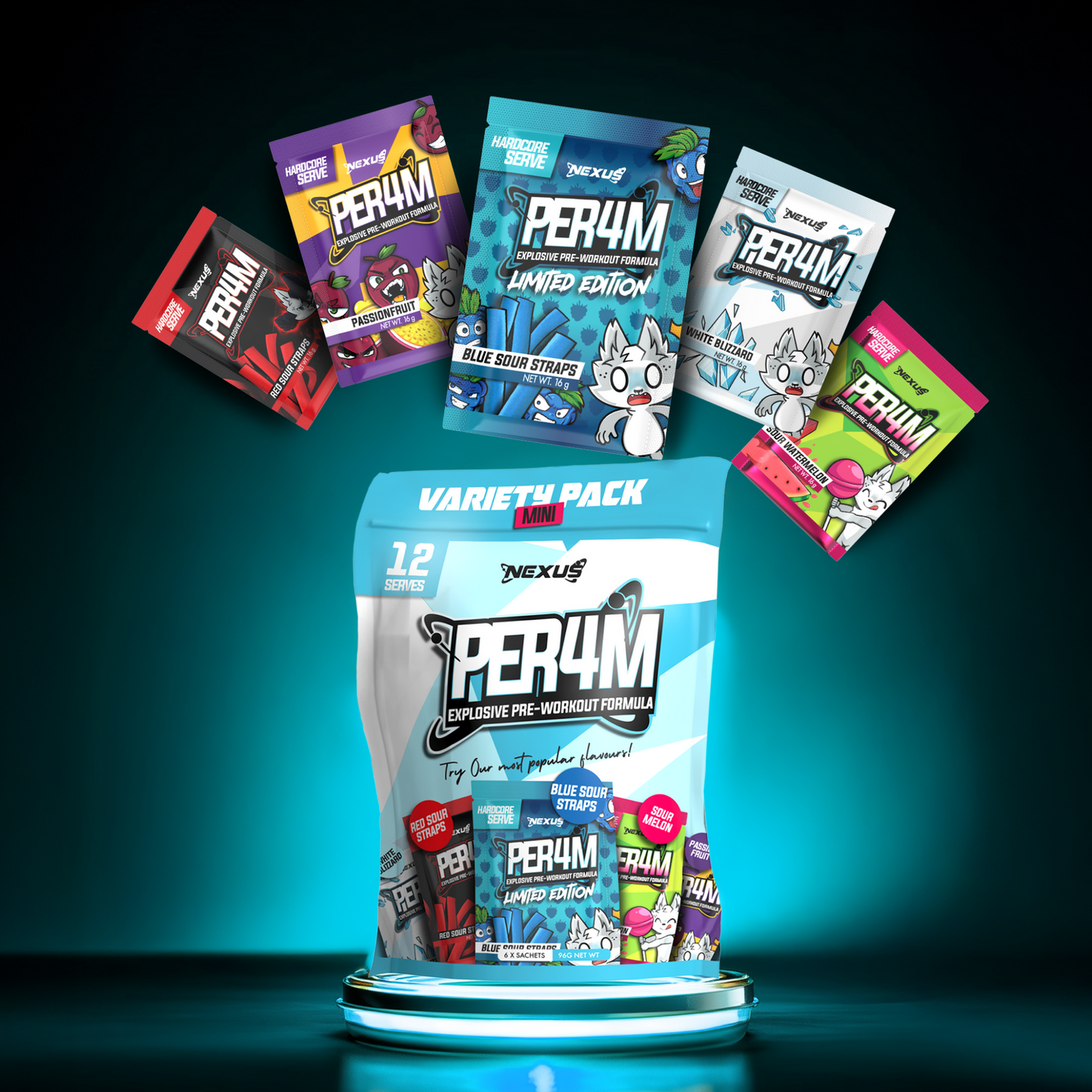 Nexus PER4M Variety Pack