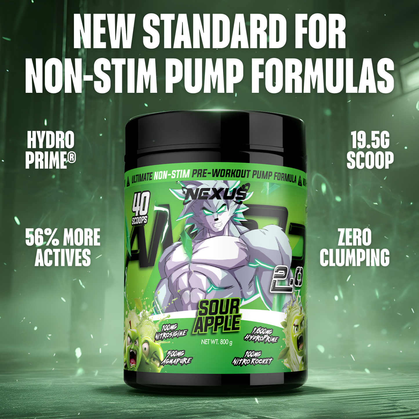 NEXUS AMP3D 2.0 - Pump Formula + FREE TUMBLER