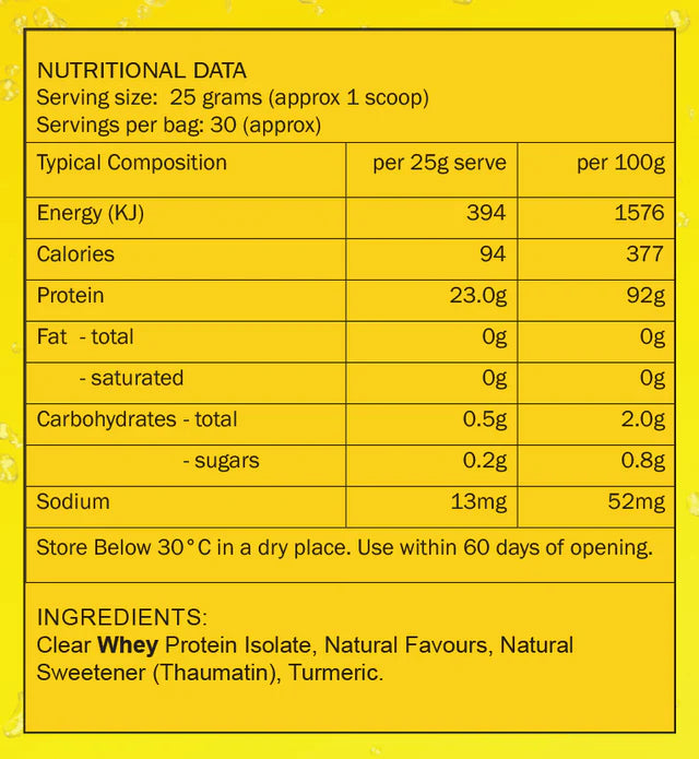 SCORPION CLEAR WHEY ISOLATE - Whey Protein Isolate (WPI)