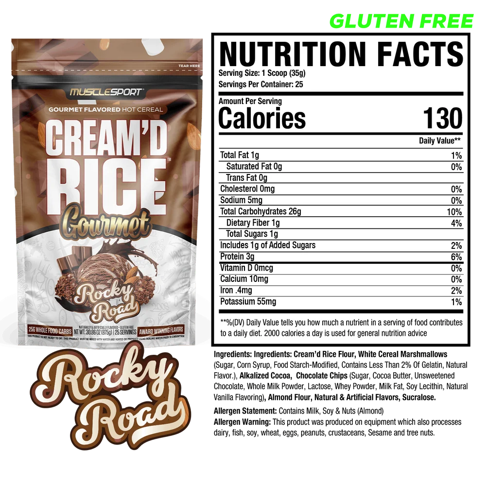 MuscleSport Cream'd Rice Gourmet