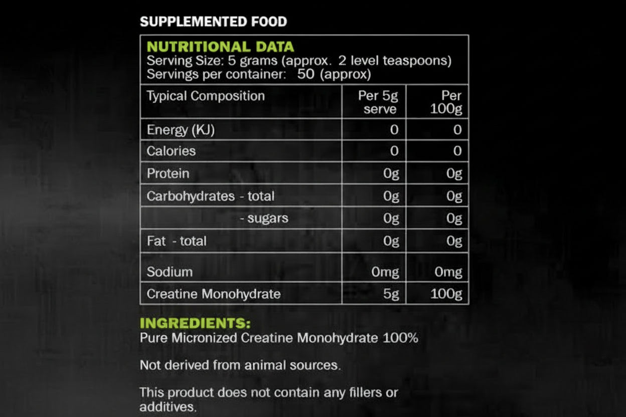SCORPION CREATINE MONOHYDRATE 250g