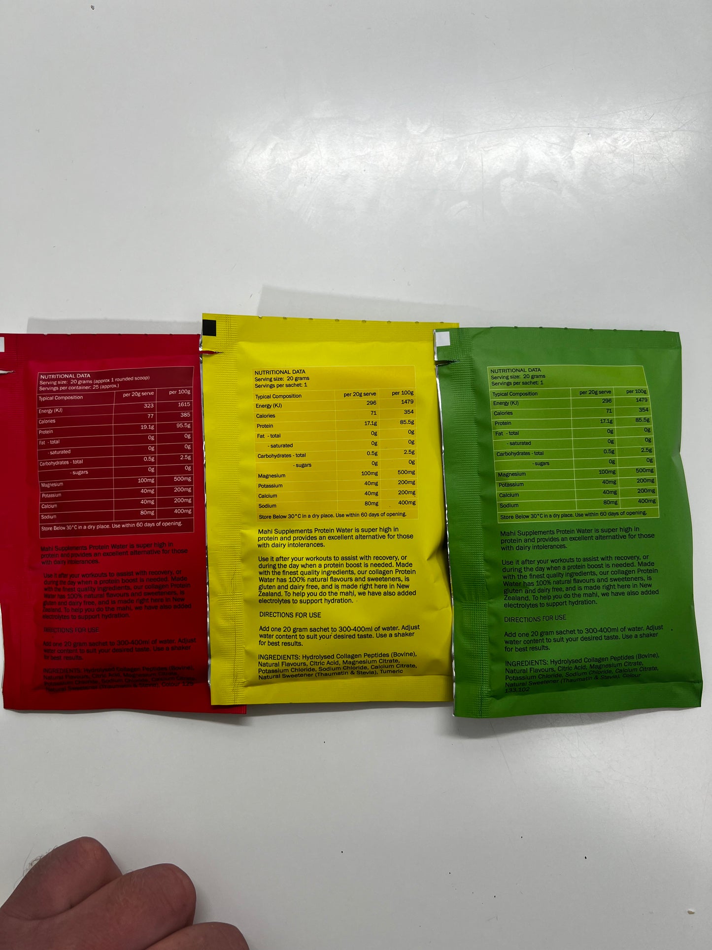 MAHI Protein Water Sample