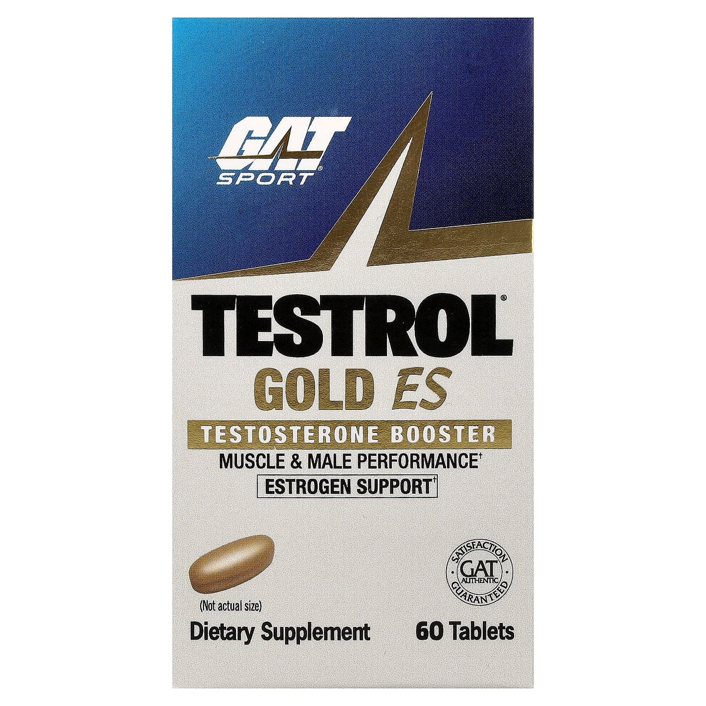 GAT Sport Testrol Gold ES, 60 Caps