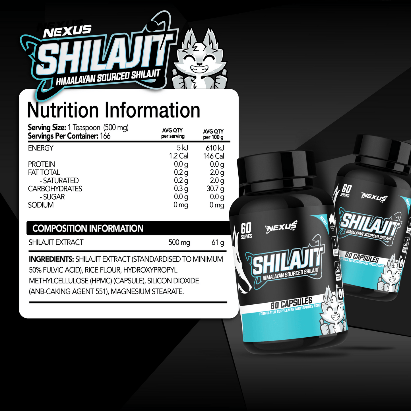 NEXUS Sports Nutrition - Shilajit