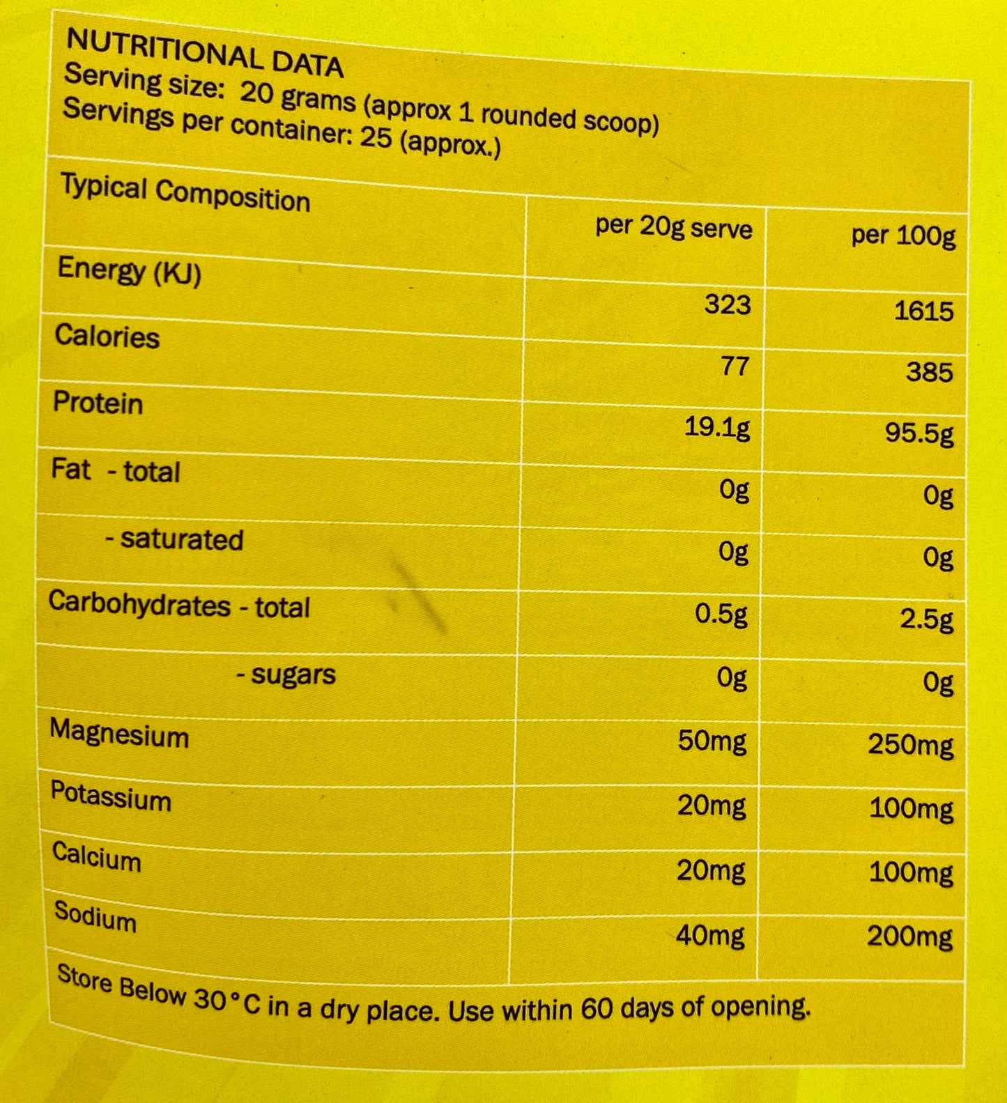 Mahi Protein Water 500g
