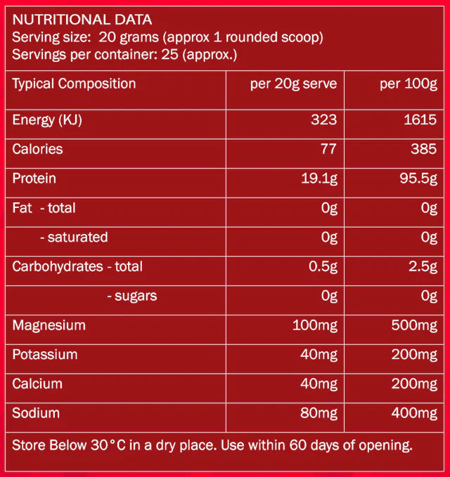 Mahi Protein Water 500g