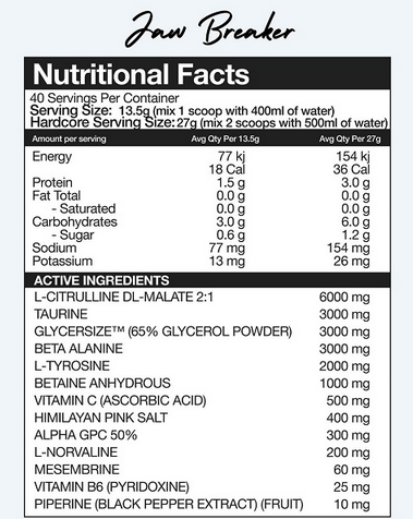 Nexus AMP3D Pump Formula