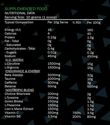 Scorpion BOOM Pre Workout 300g