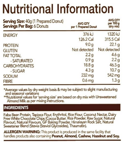 NEXUS Protein Donut Baking Mix