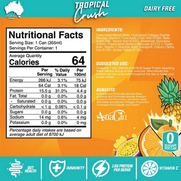 NEXUS Super Protein Sparkling Water RTD