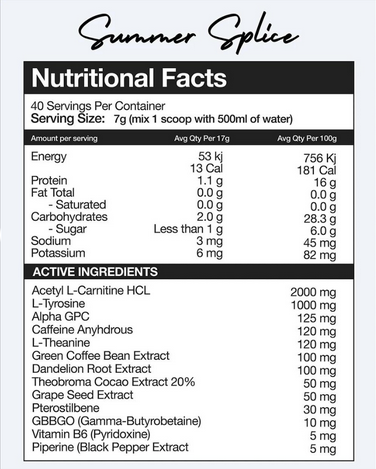 NEXUS ObliterX Fat Burner