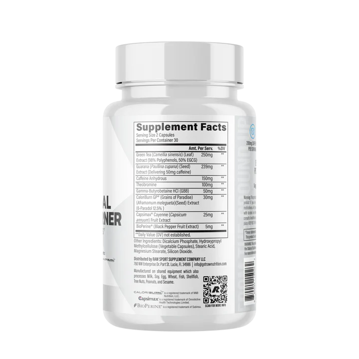 Supplement bottle with label showing 'Supplement Facts' on a white background
