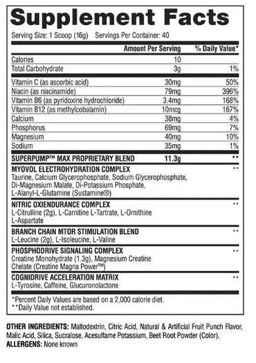 Gaspari Super Pump MAX - 20% Off Sale
